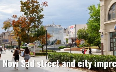 Novi Sad street and city impressions 14.09.2025