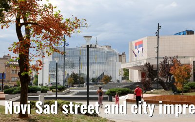 Novi Sad street and city impressions 14.09.2025