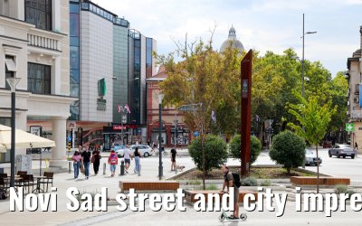 Novi Sad street and city impressions 14.09.2025