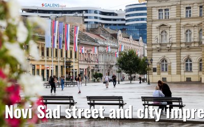 Novi Sad street and city impressions 14.09.2025