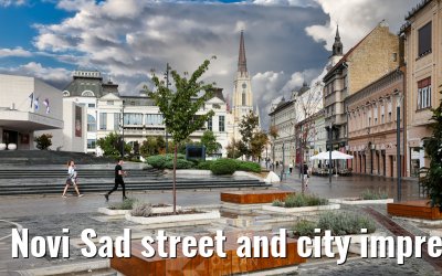 Novi Sad street and city impressions 14.09.2025