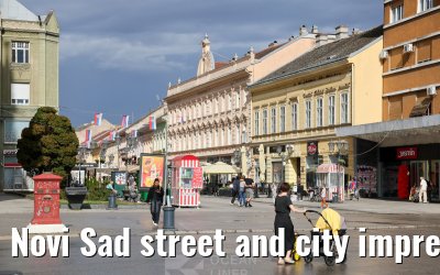 Novi Sad street and city impressions 14.09.2025