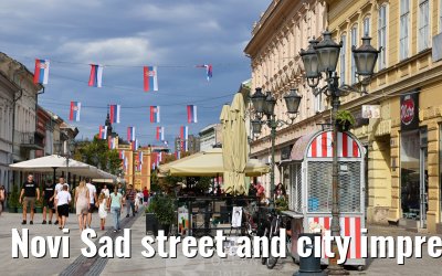 Novi Sad street and city impressions 14.09.2025