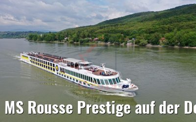 MS Rousse Prestige auf der Donau bei Dömös 30.04.2019
