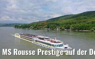 MS Rousse Prestige auf der Donau bei Dömös 30.04.2019