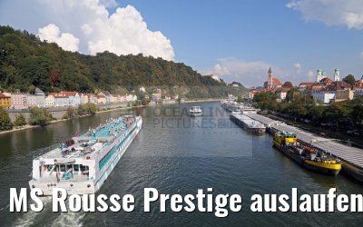 MS Rousse Prestige auslaufend Passau 11.09.2016