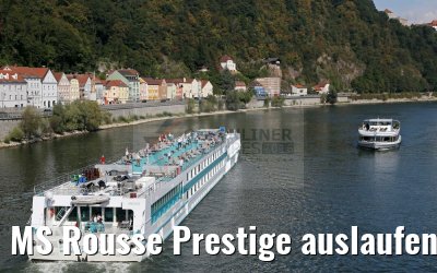 MS Rousse Prestige auslaufend Passau 11.09.2016