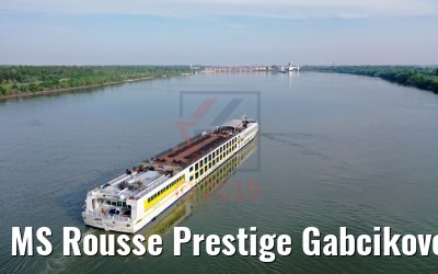MS Rousse Prestige Gabcikovo Schleusen, Donau 02.05.2019