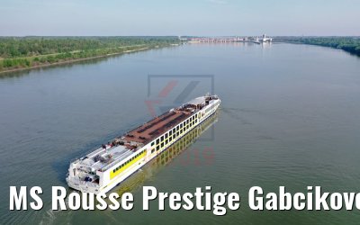 MS Rousse Prestige Gabcikovo Schleusen, Donau 02.05.2019