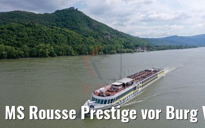 MS Rousse Prestige vor Burg Visegrad 30.04.2019