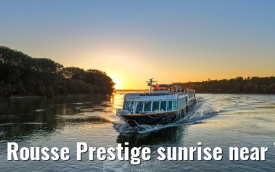 Rousse Prestige sunrise near Vukovar 21.09.2025