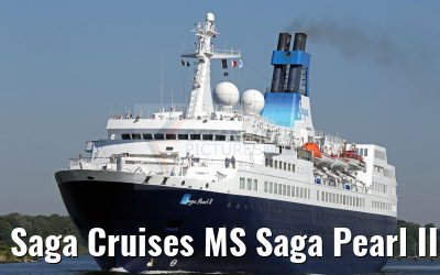 Saga Cruises MS Saga Pearl II 26.08.2016 Kiel Canal transit