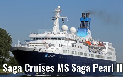 Saga Cruises MS Saga Pearl II 26.08.2016 Kiel Canal transit