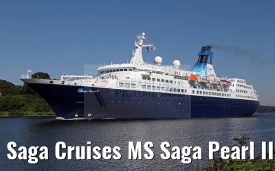 Saga Cruises MS Saga Pearl II 26.08.2016 Kiel Canal transit