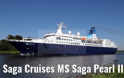 Saga Cruises MS Saga Pearl II 26.08.2016 Kiel Canal transit
