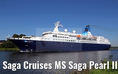 Saga Cruises MS Saga Pearl II 26.08.2016 Kiel Canal transit