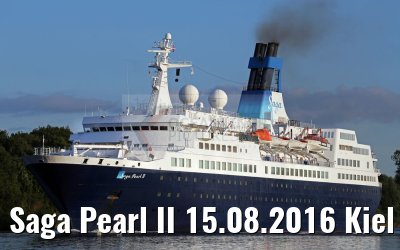 Saga Pearl II 15.08.2016 Kiel Canal transit