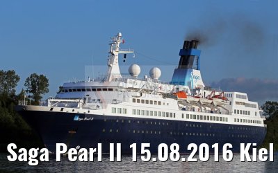 Saga Pearl II 15.08.2016 Kiel Canal transit