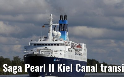 Saga Pearl II Kiel Canal transit 03. September 2014