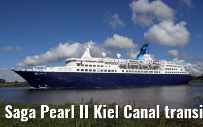 Saga Pearl II Kiel Canal transit 03. September 2014