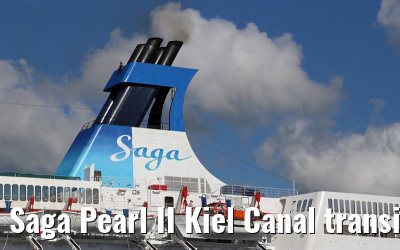 Saga Pearl II Kiel Canal transit 03. September 2014
