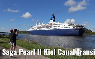 Saga Pearl II Kiel Canal transit 03. September 2014