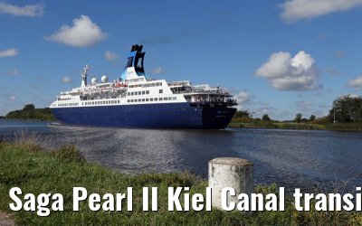 Saga Pearl II Kiel Canal transit 03. September 2014