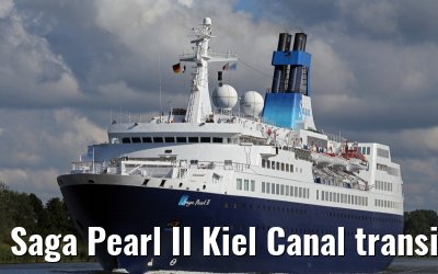 Saga Pearl II Kiel Canal transit 03. September 2014