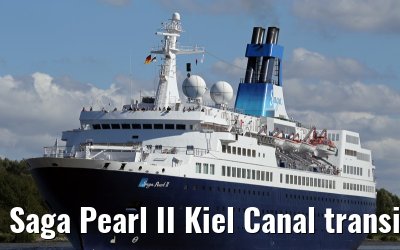 Saga Pearl II Kiel Canal transit 03. September 2014