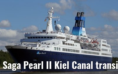 Saga Pearl II Kiel Canal transit 03. September 2014
