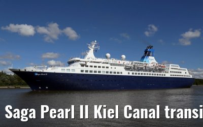 Saga Pearl II Kiel Canal transit 03. September 2014