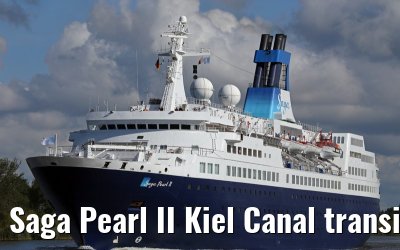 Saga Pearl II Kiel Canal transit 03. September 2014