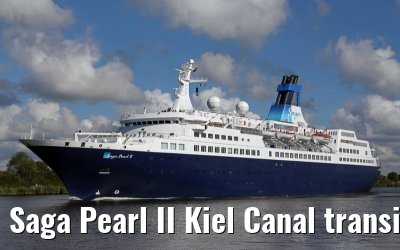 Saga Pearl II Kiel Canal transit 03. September 2014