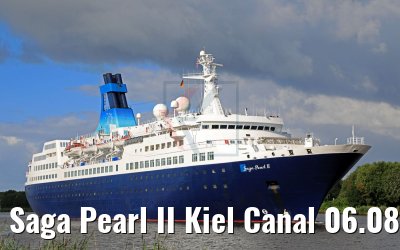 Saga Pearl II Kiel Canal 06.08.2017