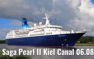 Saga Pearl II Kiel Canal 06.08.2017