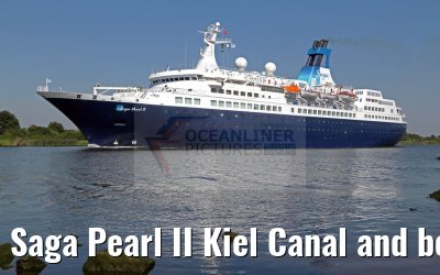Saga Pearl II Kiel Canal and beach 26.08.2016