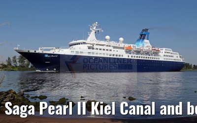 Saga Pearl II Kiel Canal and beach 26.08.2016