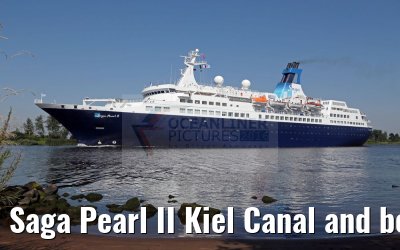 Saga Pearl II Kiel Canal and beach 26.08.2016