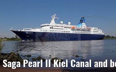 Saga Pearl II Kiel Canal and beach 26.08.2016