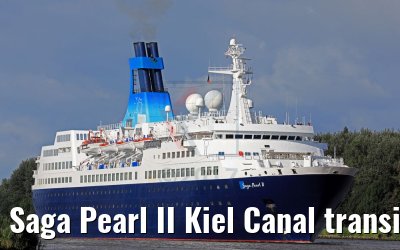 Saga Pearl II Kiel Canal transit 06.08.2017