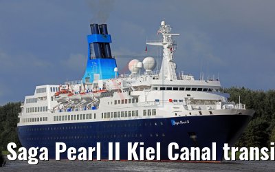 Saga Pearl II Kiel Canal transit 06.08.2017