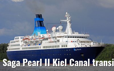 Saga Pearl II Kiel Canal transit 06.08.2017