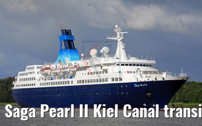 Saga Pearl II Kiel Canal transit 06.08.2017