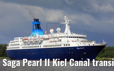 Saga Pearl II Kiel Canal transit 06.08.2017