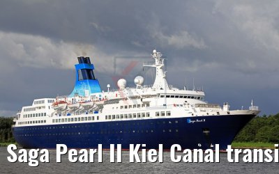 Saga Pearl II Kiel Canal transit 06.08.2017
