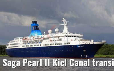 Saga Pearl II Kiel Canal transit 06.08.2017