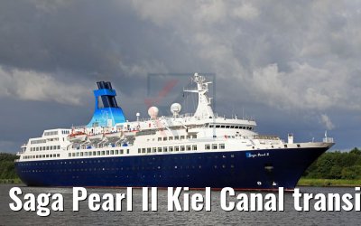 Saga Pearl II Kiel Canal transit 06.08.2017