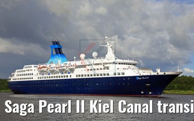 Saga Pearl II Kiel Canal transit 06.08.2017