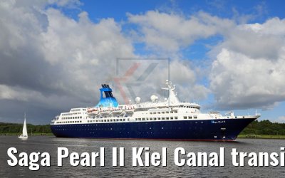 Saga Pearl II Kiel Canal transit 06.08.2017