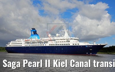 Saga Pearl II Kiel Canal transit 06.08.2017